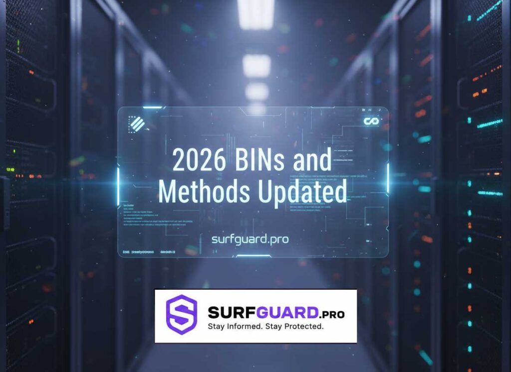 BINs and Methods Updated