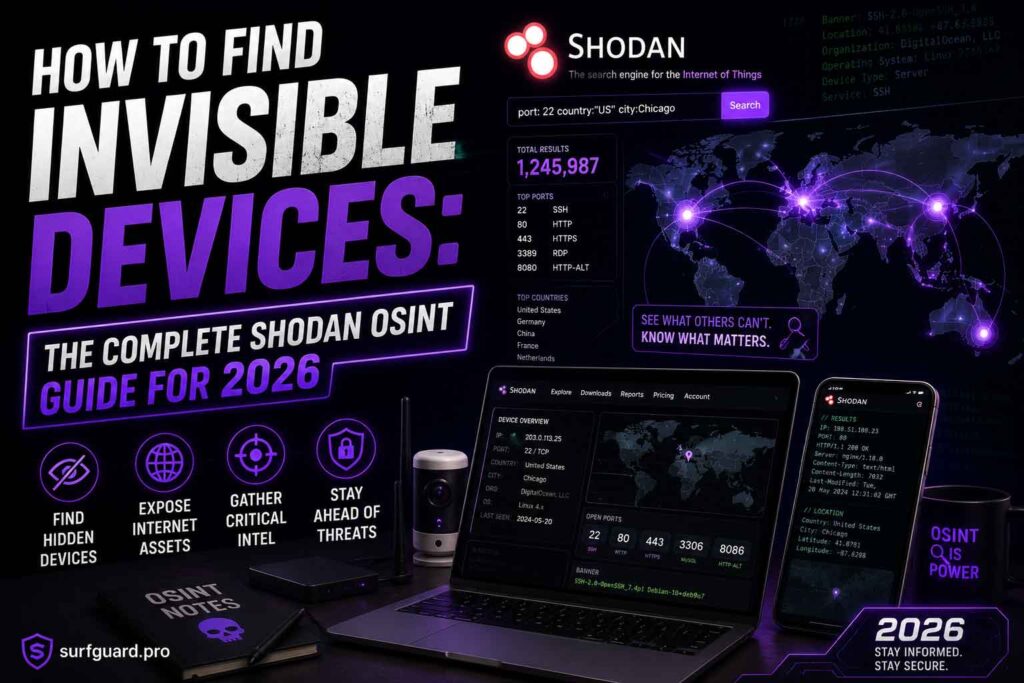How to Find Invisible Devices: The Complete Shodan OSINT Guide for 2026 How to Find Invisible Devices
