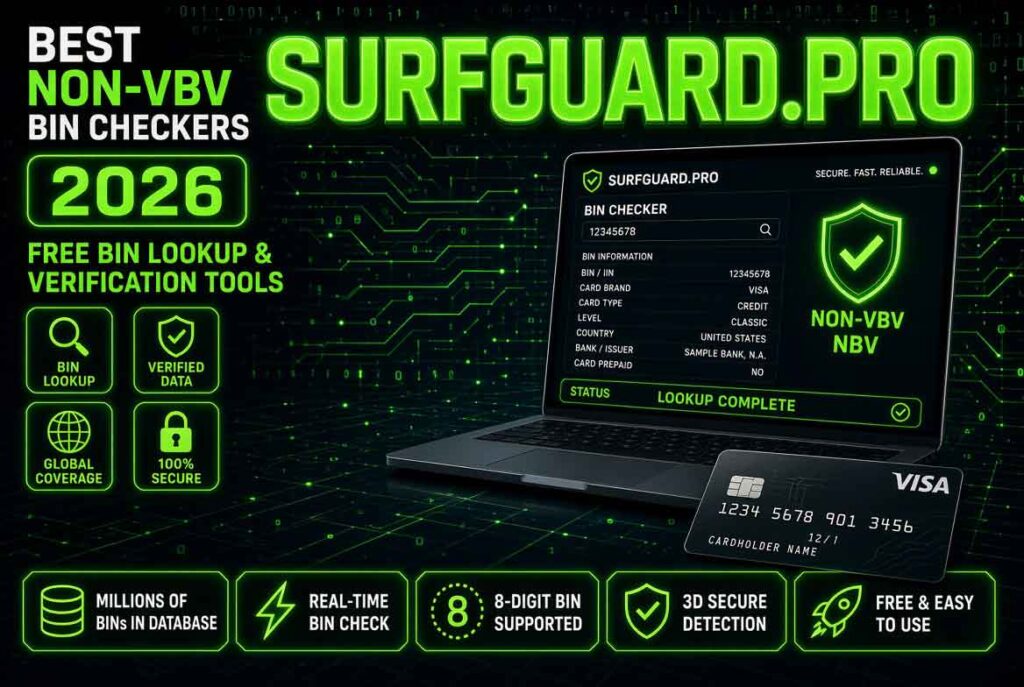 Best Advanced Non VBV BIN Checkers 2026: Free BIN Lookup Tools (Educational Guide) Non VBV BIN Checkers