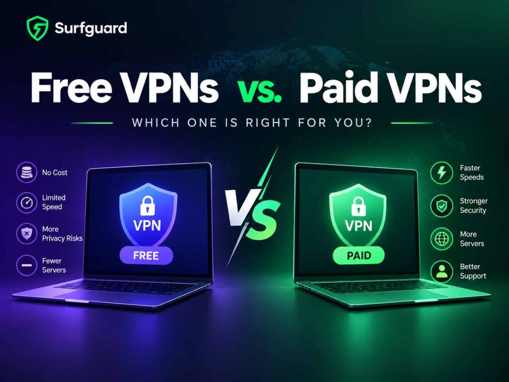 Free VPNs vs. Paid VPNs: Why Free is Never Actually Free Free VPNs vs. Paid VPNs