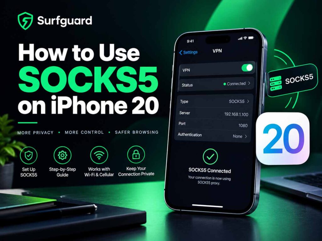 How to Use SOCKS5 on iPhone 20